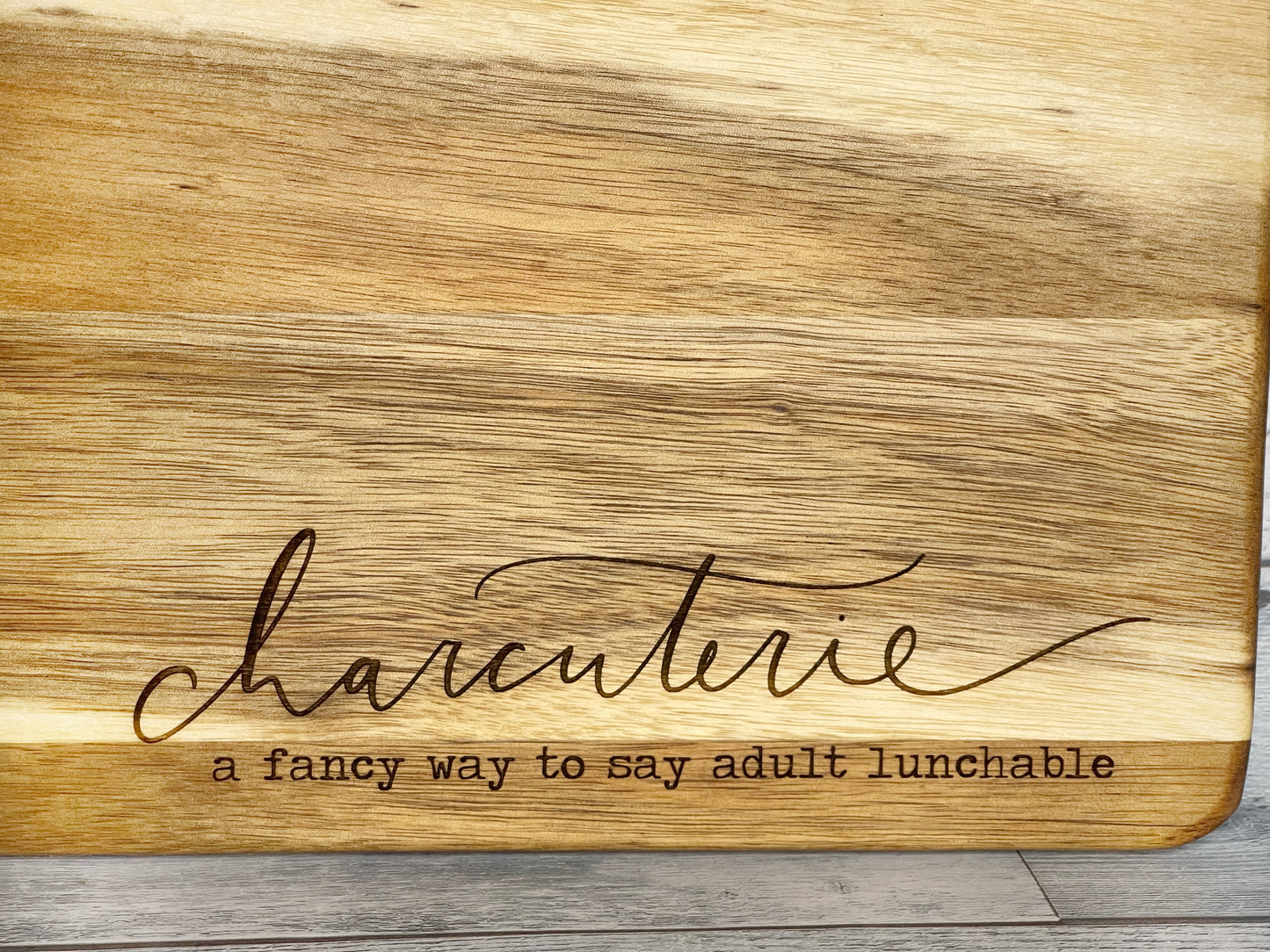 Adult Lunchable Cutting Board - Charcuterie Cutting Board - Funny Charcuterie Board - Kitchen Decor
