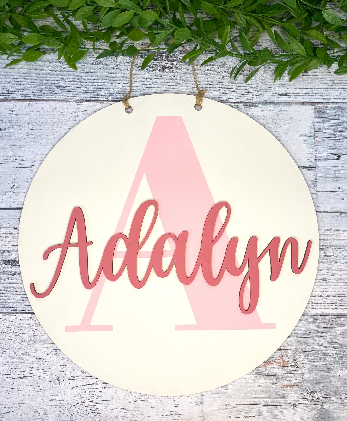 Name Sign DIY - Wood Blank - DIY Projects for kids - DIY Kit