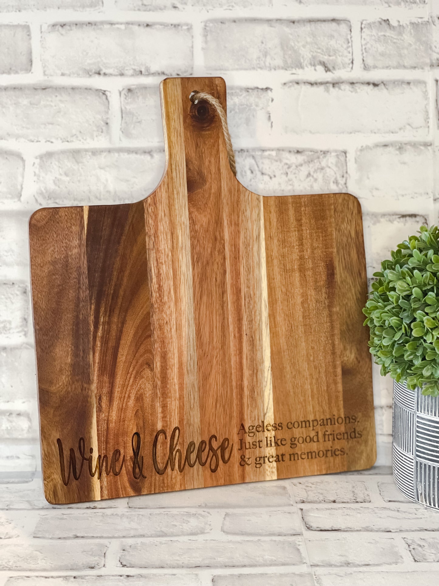 Wine & Cheese Board - Charcuterie Cutting Board - Funny Charcuterie Bo –  Willow's Vintage