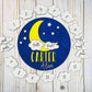 Baby Milestone Sign - Moon and Stars Newborn Photo Prop - Monthly Milestones - Personalized Baby Gift - Custom Baby Shower Gift