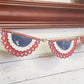 4th of July Bunting Banner DIY Kit - Fourth of July Craft Kit- Independence Day Decor - Summer Decoration - Unfinished Wood Blanks