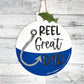DIY REEL Great Dad Sign- Unfinished Wood Blanks - DIY Craft Kit - Father’s Day Decor - Gift For Dad