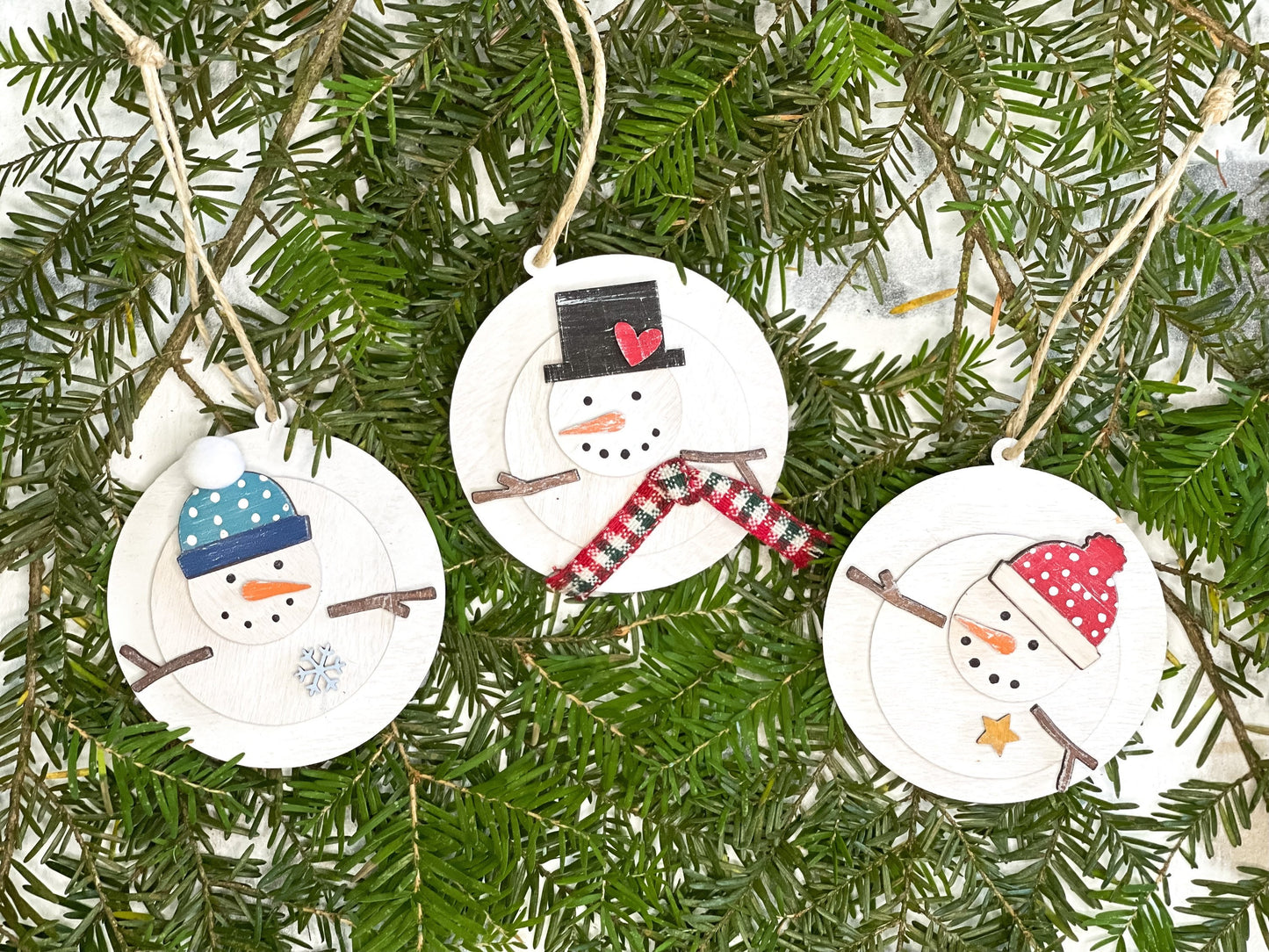 Snowman Christmas Ornament - Christmas Tree Decorations