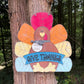 Turkey Door Hanger - Thanksgiving Door Decor - Give Thanks
