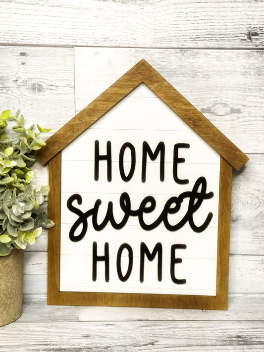 Home Sweet Home Mini House Sign